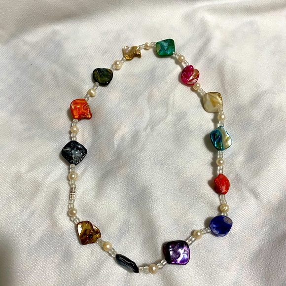 Beautiful summery necklace - Picture 3 of 3